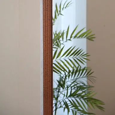 huge mirror wall